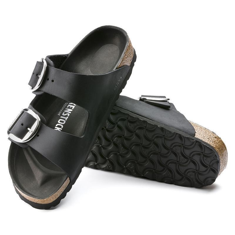 Arizona Birkenstock Big Prackou Oiled Kozene Damske Čierne | SK 73KOR